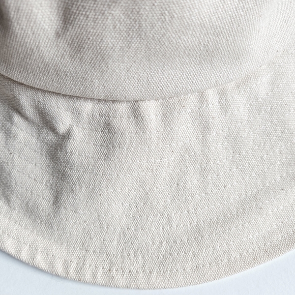 New Wyeth 100% Cotton Canvas Natural Adjustable Wide Brim Sun Hat One Size NWT main image 14